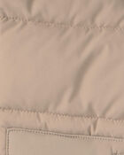 Toddler Boy Bubble Urban Jacket- Beige, image 3 of 4 slides