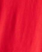 Filles - T-shirt &agrave; poche - Rouge, image 2 sur 2 diapositives