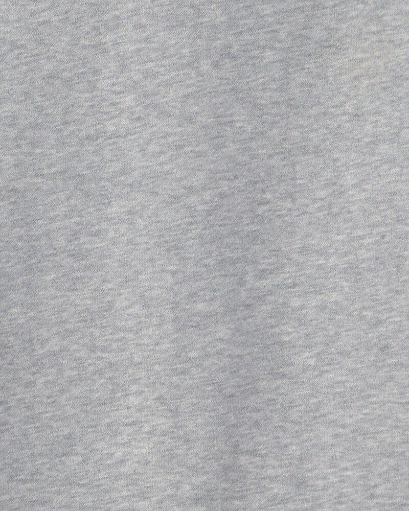 Boys Fleece Baggy Hoodie - Gray, image 2 of 3 slides