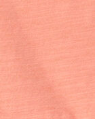 Baby Girl 2-Pack Beach Print Cotton Bubble Rompers - Orange/Ivory, image 2 of 4 slides