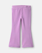 Toute-petite fille &ndash; Pantalon &agrave; enfiler en molleton &ndash; Mauve, image 1 sur 3 diapositives