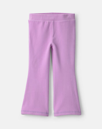 Toute-petite fille &ndash; Pantalon &agrave; enfiler en molleton &ndash; Mauve, 