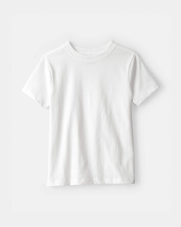 Kid Solid T-Shirt - White, 