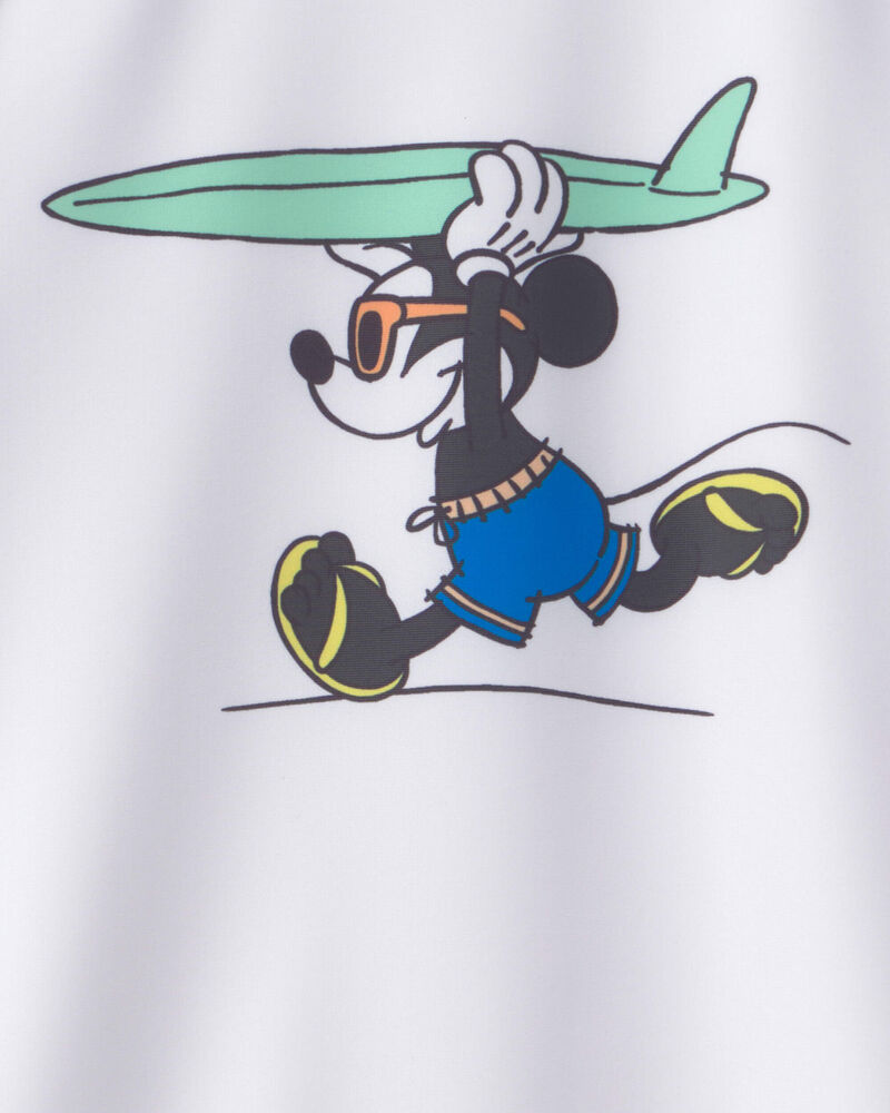 Tout-petit gar&ccedil;on - Maillot dermoprotecteur Disney&copy; Mickey Mouse - Blanc/Bleu, image 3 sur 3 diapositives