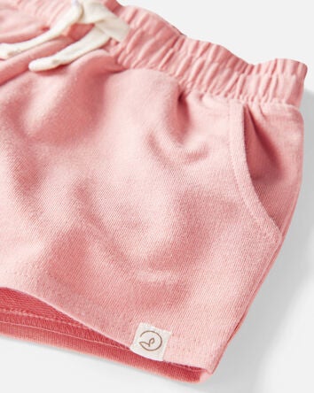 Toddler 2-Pack Organic Cotton Shorts, 