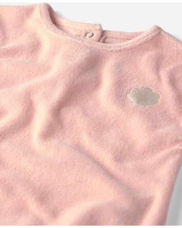 B&eacute;b&eacute; fille - Cache-couche bouffant en tissu &eacute;ponge fait &agrave; partir de coton biologique, 