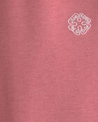 Baby Girl OshKosh Logo Fleece Drawstring Pants - Pink, image 3 of 4 slides