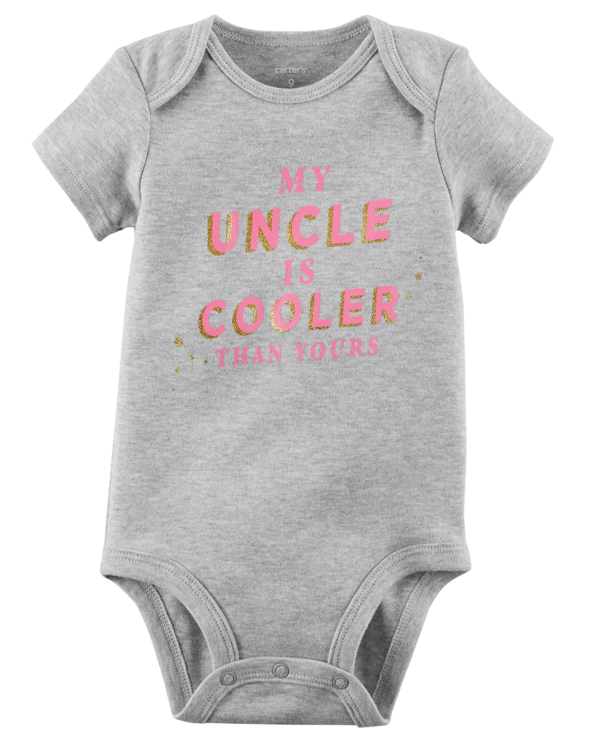 i love my uncle onesie carter's