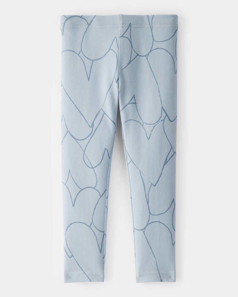 Toddler Girl Heart Leggings, image 2 of 4 slides