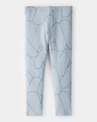 Toddler Girl Heart Leggings, image 2 of 4 slides