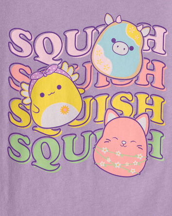 Girls Squishmallow Graphic Tee - Purple, 
