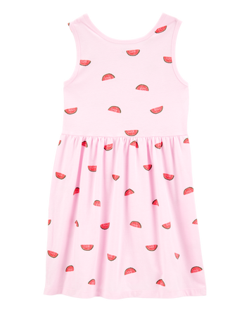 Kid Watermelon Tank Romper, 