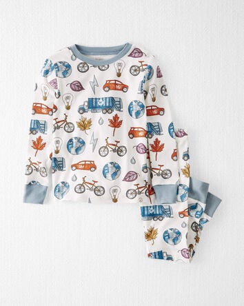 Toddler Organic Cotton Pyjamas Set, 