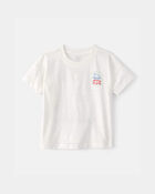 Toddler 'Ahoy There' Graphic Tee - White, image 1 of 6 slides