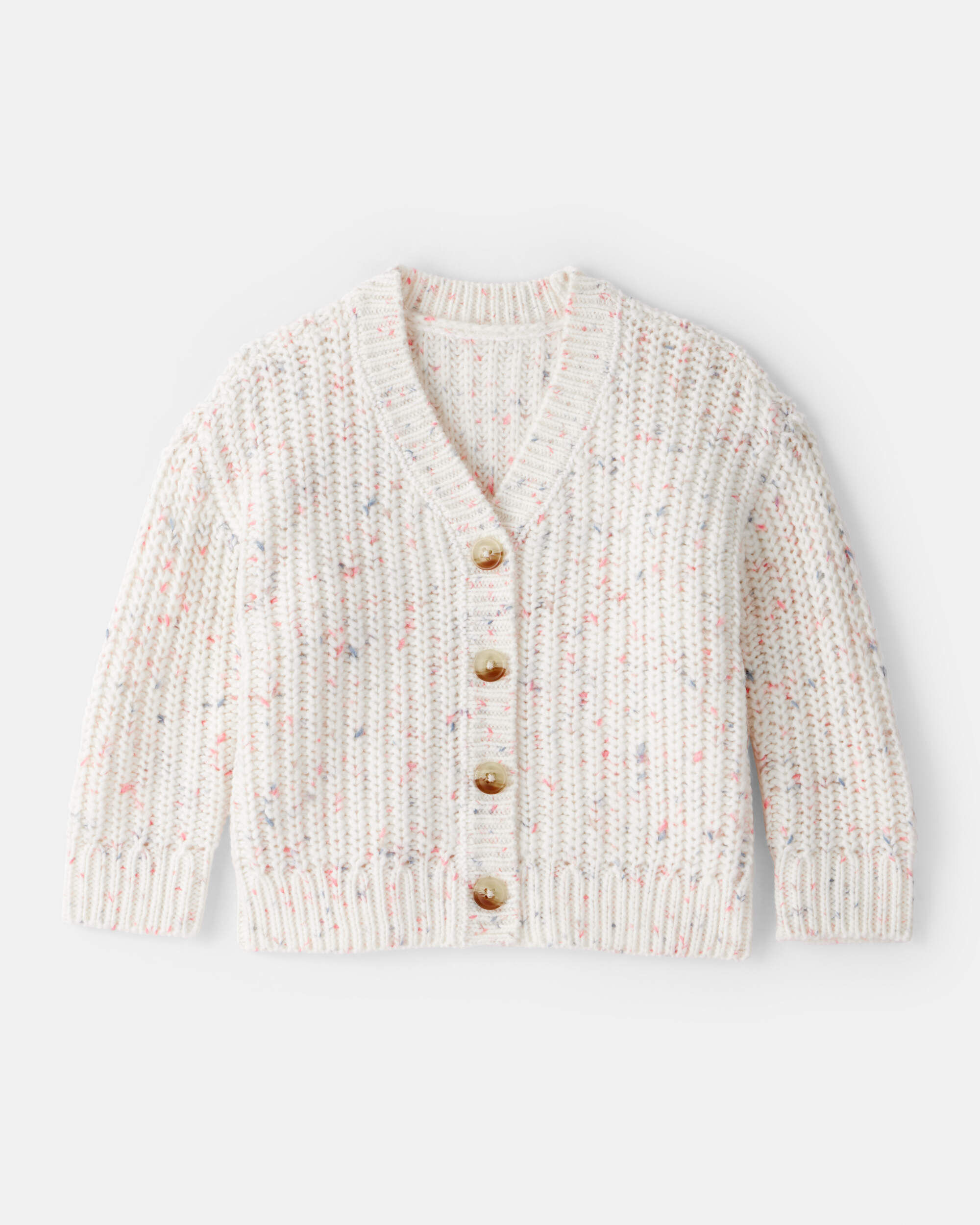 Baby Girl Cardigan Sweater - Cream | Carter's Oshkosh Canada