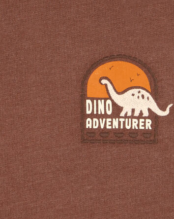 Chandail à capuchon à imprimé de dinosaure Dino adventure, 