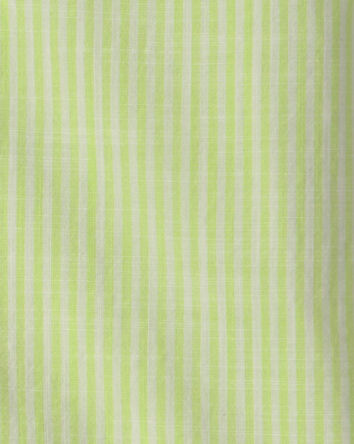 Toddler Boy 2-Piece Button-Down Top & Short Set - Green, 