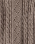Organic Cotton Cable Knit Sweater, image 3 of 4 slides