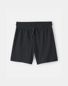 Toddler Boy Mesh Active Shorts - Black, image 1 of 4 slides