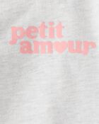 Baby Girl 3-Piece 'Petit Amour' Polka Dot Cardigan Outfit Set - Pink, image 3 of 5 slides