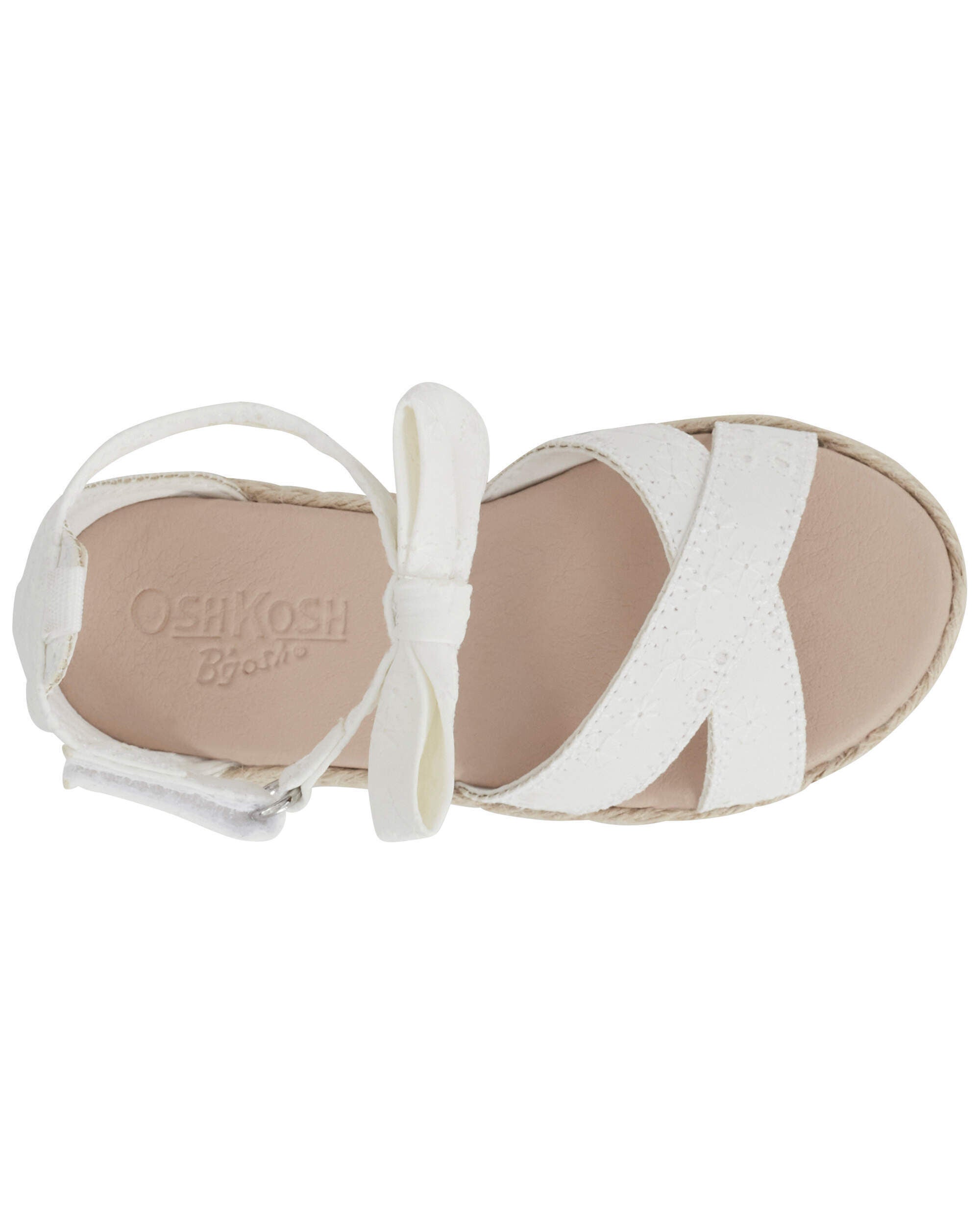 White Toddler Espadrille Sandals Carter s Oshkosh Canada