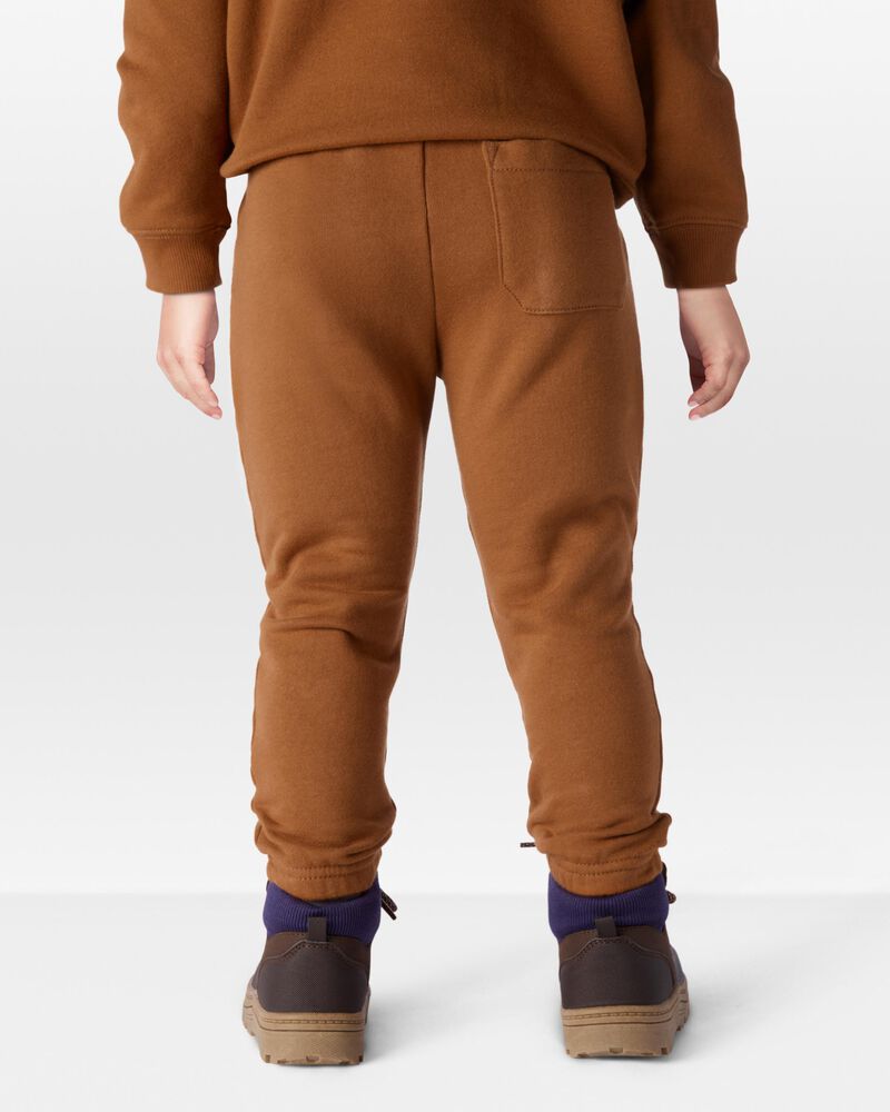 Toddler Pull-On Fleece Pants, image 2 of 6 slides