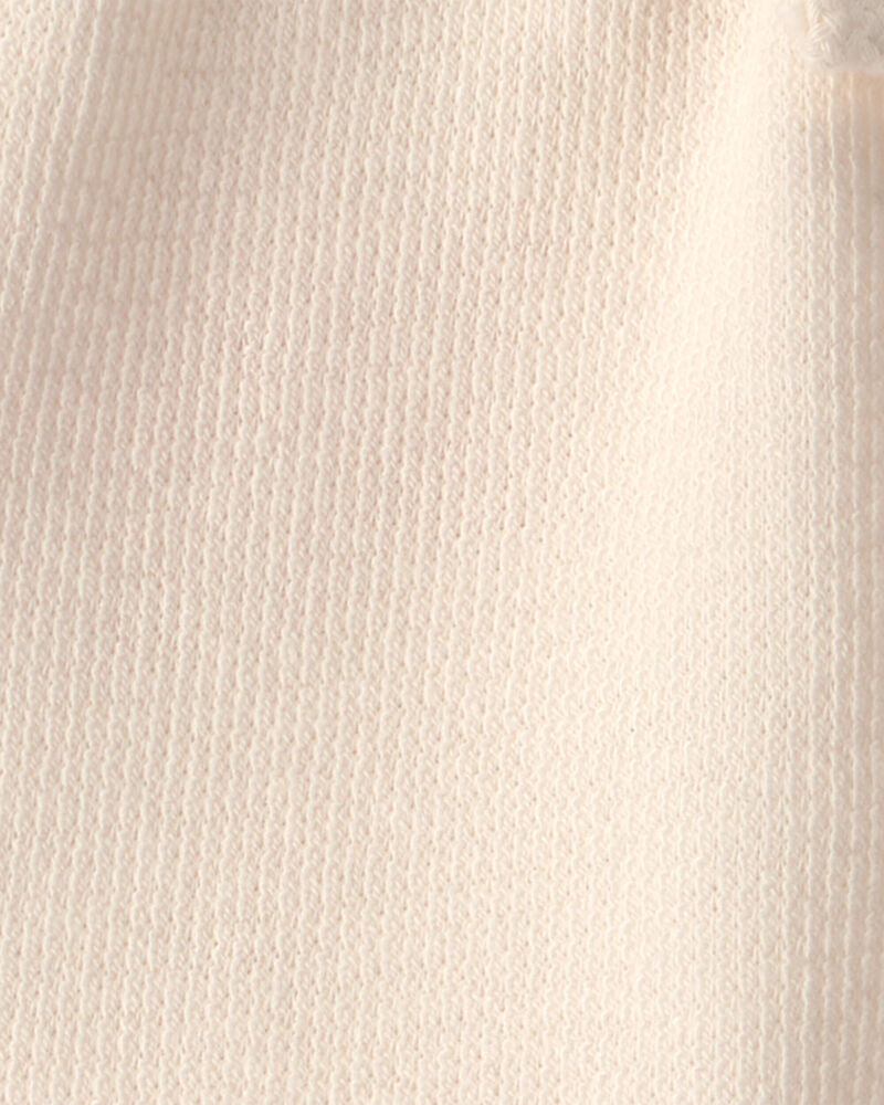 Baby Drawstring Shorts - Ivory, image 3 of 4 slides