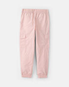 Filles - Pantalon de jogging de style cargo - Rose, image 2 sur 4 diapositives