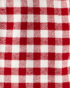 Baby Girl Organic Cotton Flannel Dress, image 5 of 6 slides