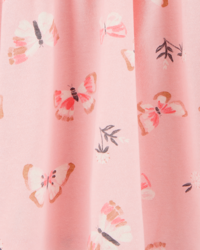 Tout-petit Robe sans manches à motifs de papillons, image 3 sur 4 diapositives