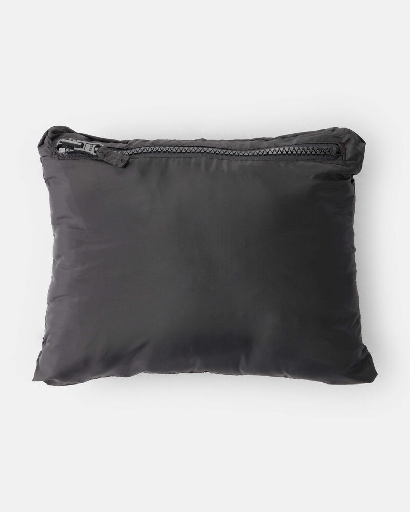 Baby Hooded Puffer Jacket - Black, image 3 of 4 slides