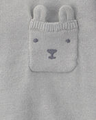 Baby 2-Piece Organic Cotton Sweater Knit Top & Pant Set, image 3 of 6 slides