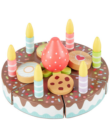 Enfant en bas âge Coffret d'activités gâteaux en bois, 