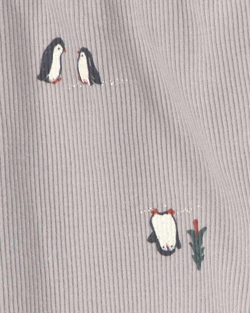B&eacute;b&eacute; gar&ccedil;on - Emballage 2 pantalons &agrave; enfiler &agrave; manchots &ndash; Bleu marine/Gris, image 4 sur 4 diapositives