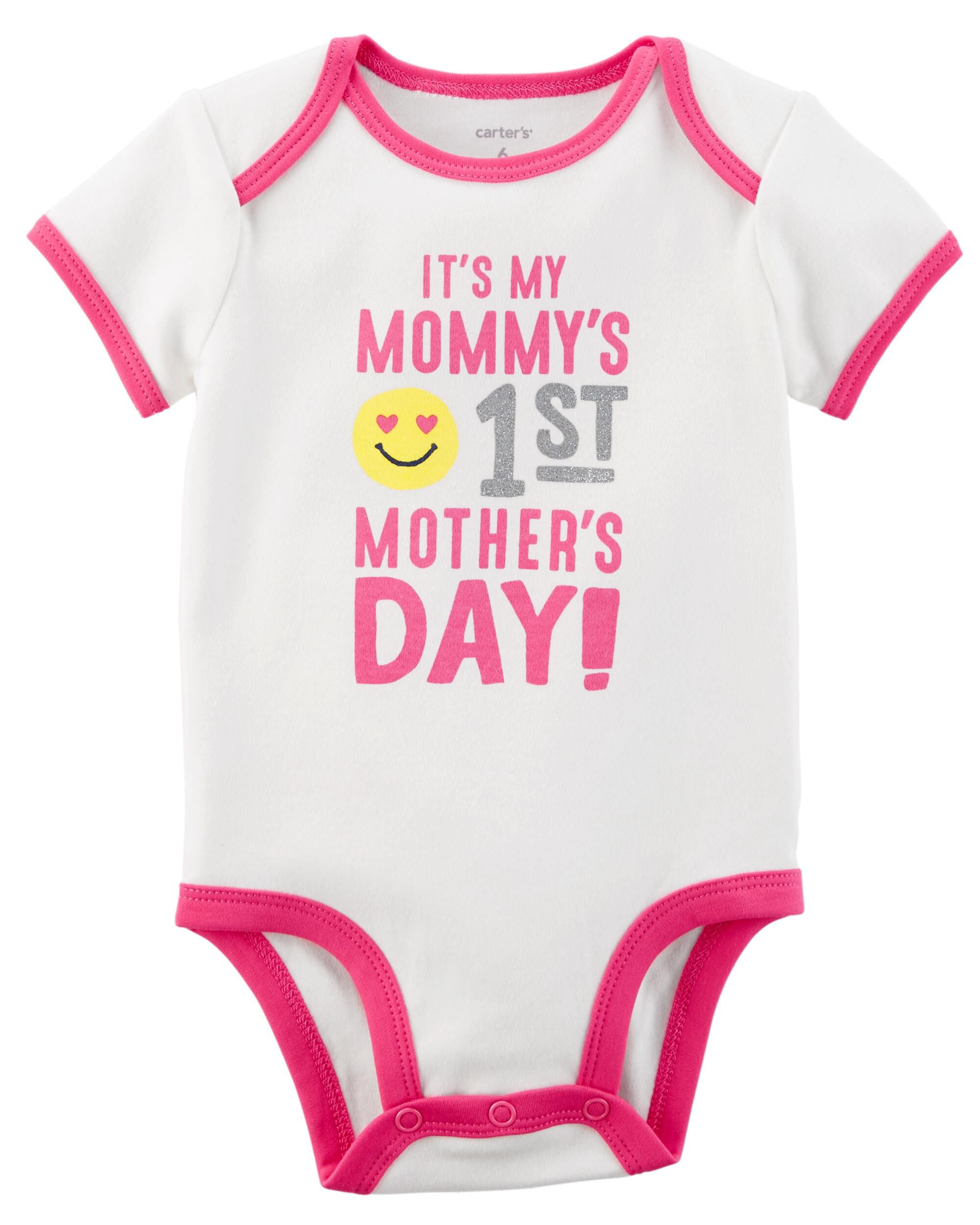 my mommy's first mother's day onesie