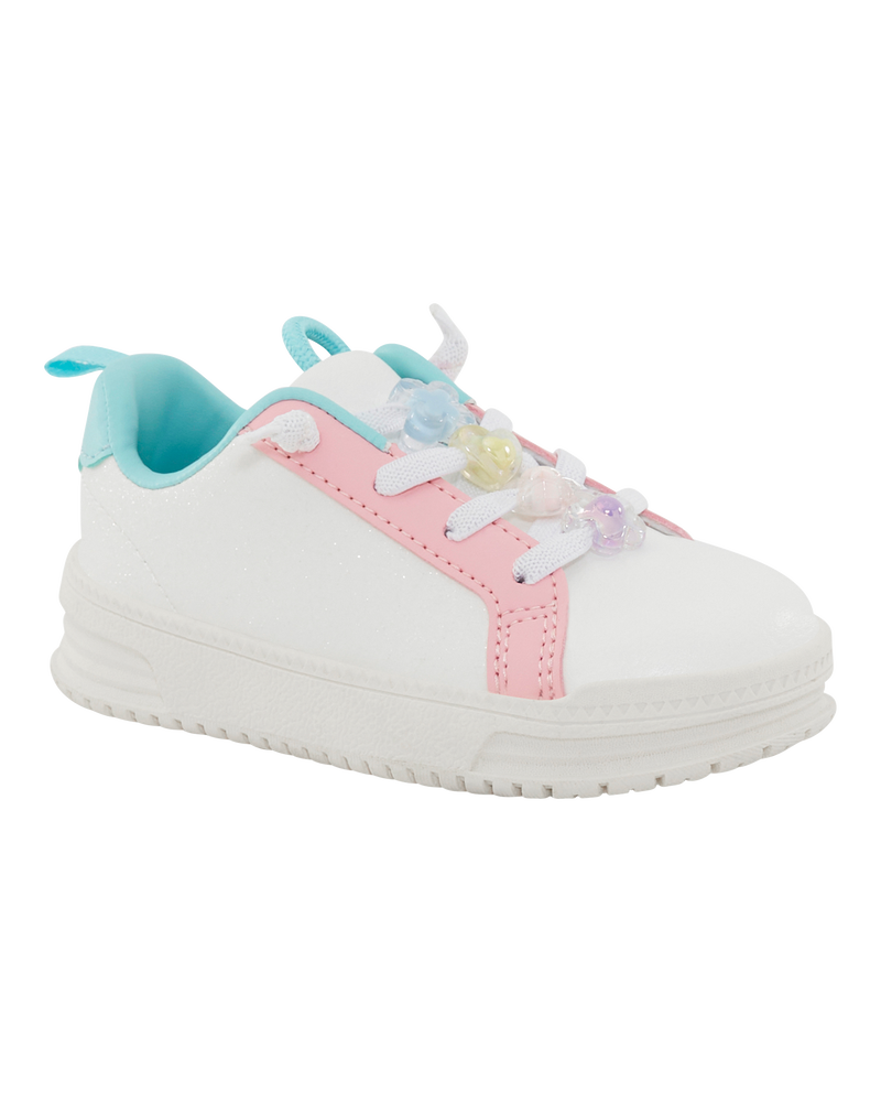 Toddler Pull On Jewel Sneakers, image 1 of 7 slides