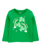 Toddler St. Patrick's Day Cotton Blend Graphic Tee, image 1 of 3 slides