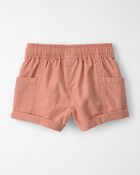 Baby Boy 2-Piece Shorts Set Made with Organic Cotton in Citrus, image 3 of 7 slides