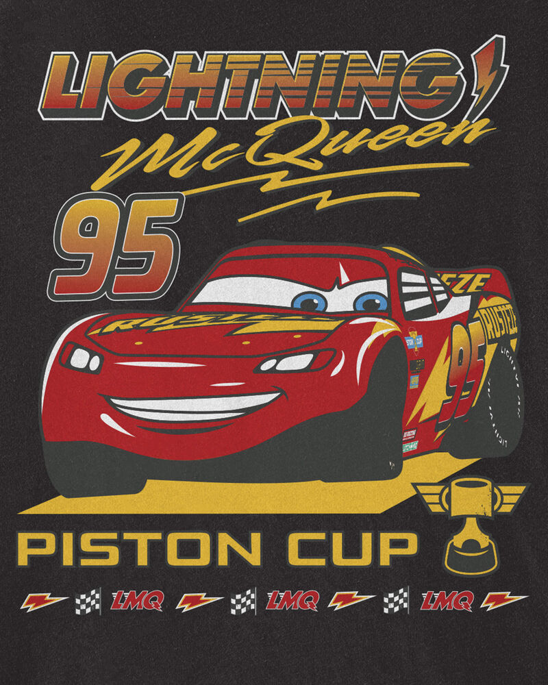 Boys Disney/Pixar&copy; Cars Short-Sleeve Graphic Tee - Black, image 2 of 2 slides