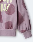 Toddler Watch This!' Shapes Dolman-Sleeve Sweatshirt - Mauve, image 6 of 6 slides