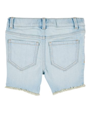 Toddler Iconic Denim Short: Frayed Hem, 