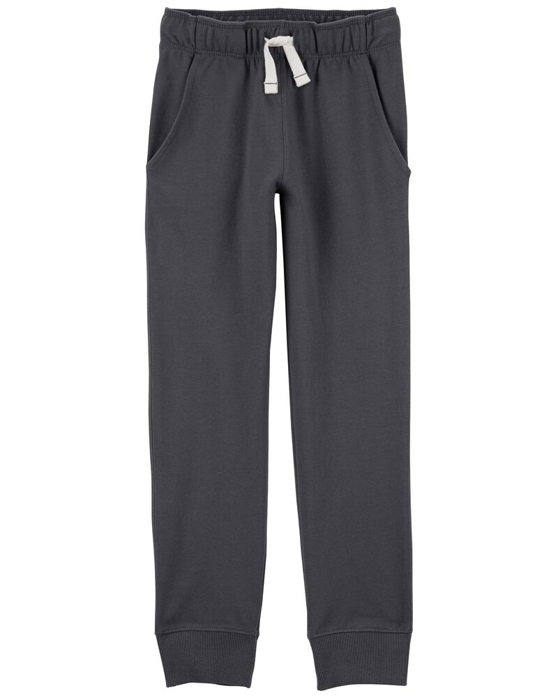 Kid Pull-On French Terry Joggers, image 1 of 2 slides