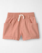Toddler Boy 2-Piece Shorts Set Made with Organic Cotton in Citrus, image 2 of 7 slides