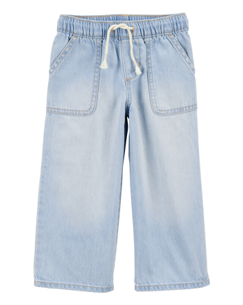Toddler Pull-On Knit Denim Pant, 