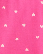 Girls Desserts 100% Cotton Snug Fit 4-Piece Pyjamas - Pink/White, image 4 of 5 slides