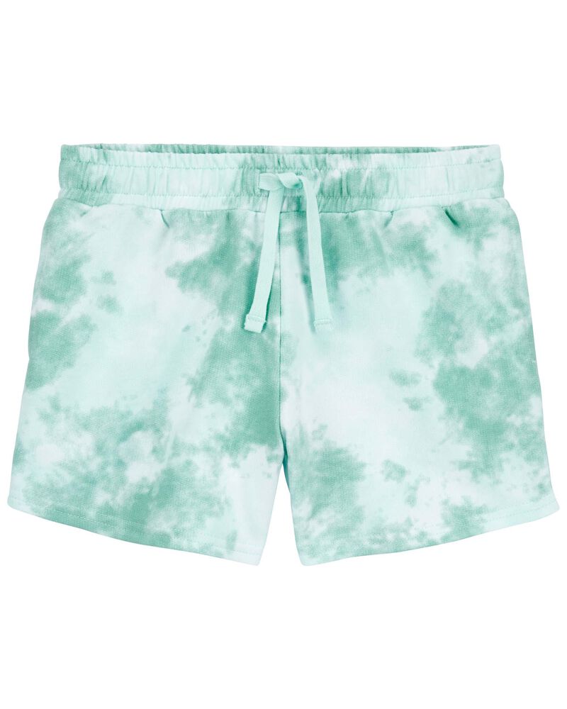 Kid Tie-Dye Pull-On French Terry Shorts, image 1 of 2 slides