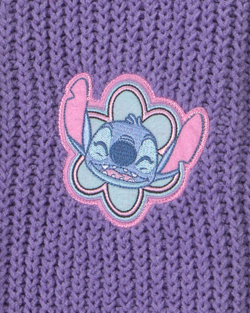 Girls Disney&copy; Lilo & Stitch Cardigan Sweater - Purple, image 3 of 5 slides