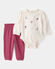 White/Pink