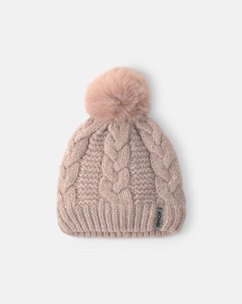 Toddler Girl Kombi Marshmallow Hat - Cream, 