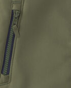 Toddler Boy  Quilted Mid Weight Jacket- Green, image 3 of 4 slides